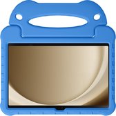 Housse pour enfants Cazy Ultra - Convient pour Samsung Galaxy Tab A9+ - Adaptée aux enfants - Résistante aux chocs et aux impacts - Matériau EVA - Poignée et support - Blauw