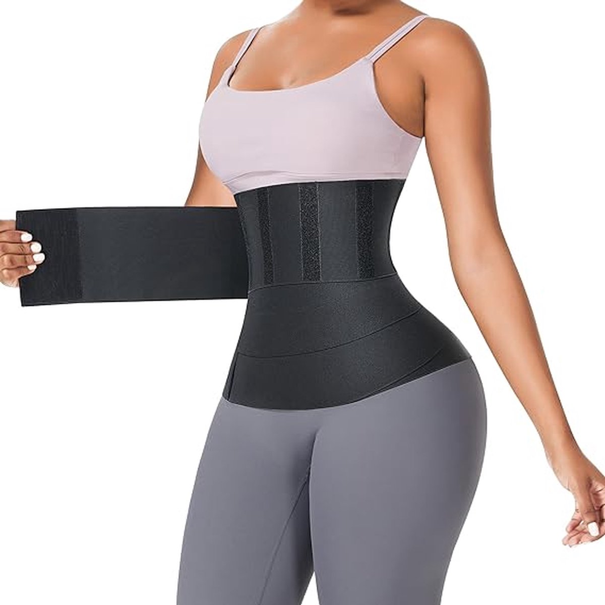 Goedkoopste Trainer voor Dames Sauna Trimmer Belt Tummy Wrap Plus Size