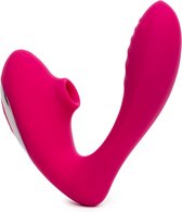 Lovehoney Indulge Clitoris Zuigspeeltje – Vibrerend Seksspeeltje voor Clit en G-spot Dubbele Stimulatie - Waterdichte Zuiger Vibrator