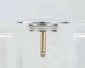 Badstop- 1 st- Ø 70 mm-Badkuip stoppen-70mm*8mm- Badpluggen reserveonderdelen-Zilver-Bathroom