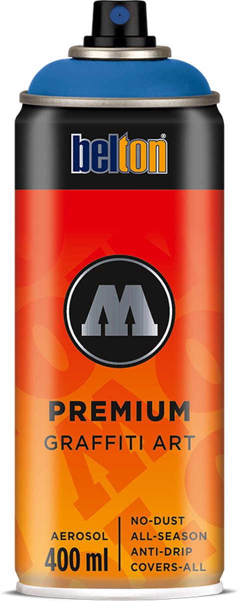 Molotow - Belton Premium 400ml Spray Can Tulip Blue Middle