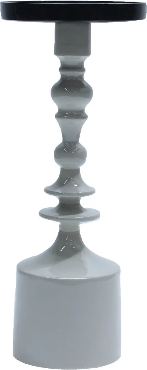 Kandelaar Halifax grijs 28cm