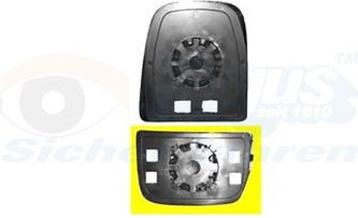 VanWezel 2815832 - Miroir rétroviseur droit pour Iveco Turbo daily de 2006 à 2014