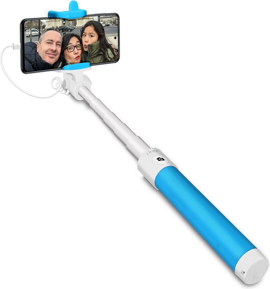 Selfiestick, rekbare verlengstaaf, onzichtbare selfiesticks, waterdicht