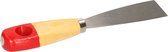 Couteau à mastic Bruder Mannesmann - largeur de travail 30 mm - acier affûté conique - manche en bois