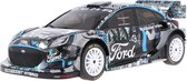 Het 1:18 Diecast-model van het Ford Puma Rally1 Goodwood Festival of Speed ??van 2021. De fabrikant van het schaalmodel is Solido. Dit model is alleen online verkrijgbaar