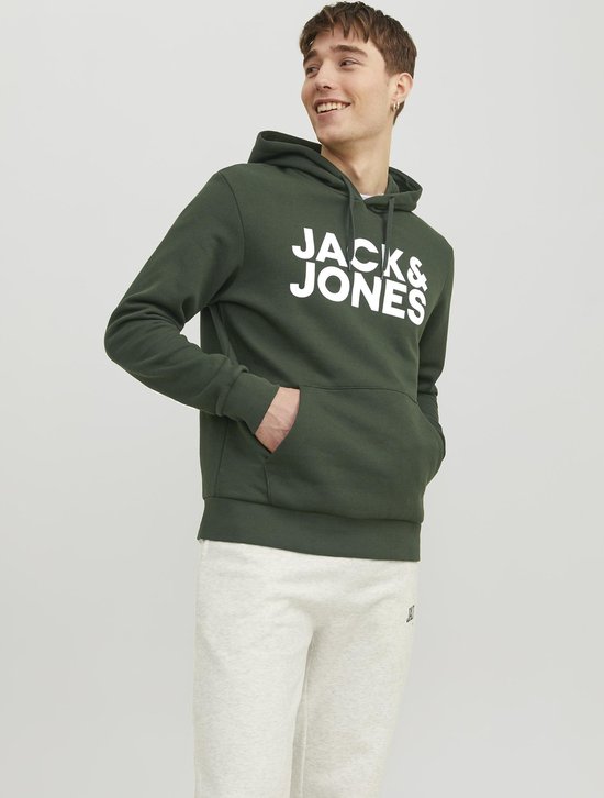 Sweatshirt À Capuche Homme JJELOGO BLOCKING JACK JONES
