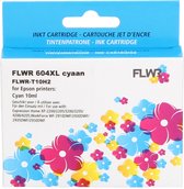 FLWR - Cartouche d'encre / 604XL / Cyan - Convient pour Epson
