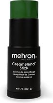 Mehron - CreamBlend Stick - Schmink - Groen