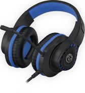 Qware Gaming - Headset - Tulsa - Geschikt voor Playstation 4 - Playstation 5 - PC - Multi platform - Blauw