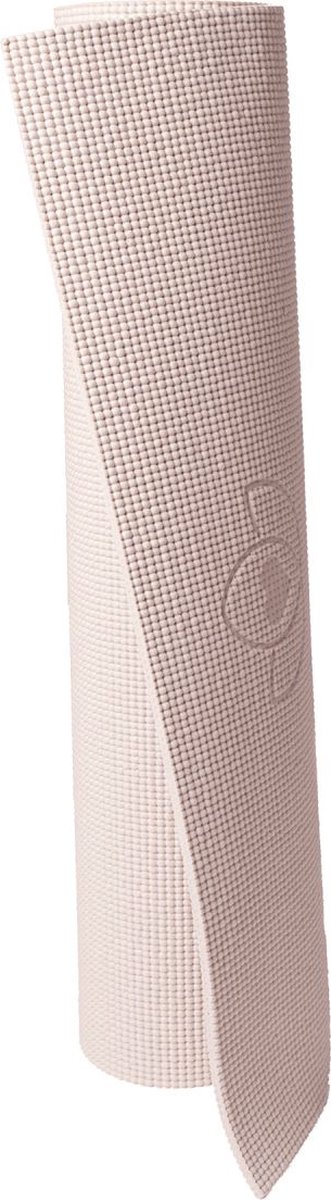 Yogamat sticky extra lang sand - 200 cm – Lotus | 6 mm | fitnessmat | sportmat | pilates mat