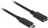 DeLOCK 85534 câble USB 1,5 m USB 3.2 Gen 1 (3.1 Gen 1) USB C Noir