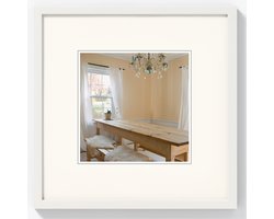 Walther Peppers - Houten lijst - Fotoformaat 30x30 cm - Polair Wit