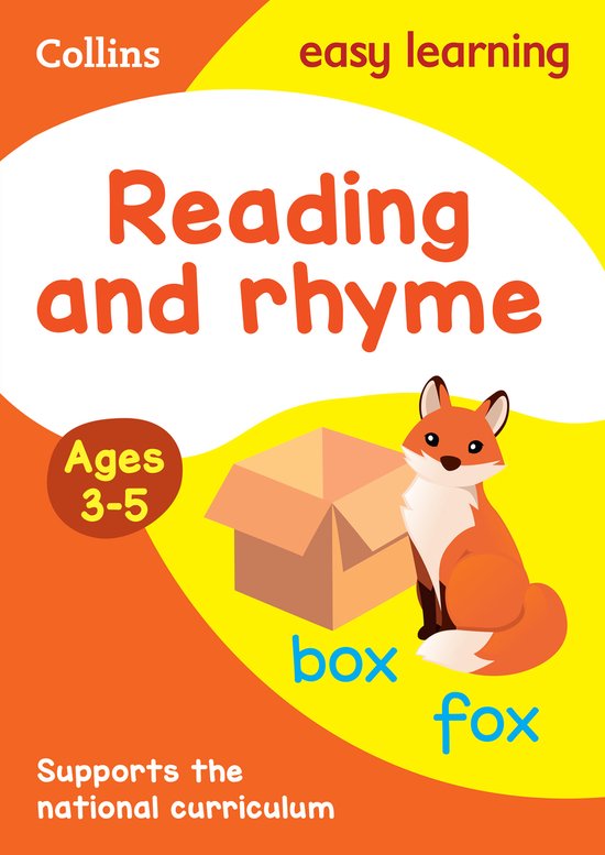 Collin Easy Learn Presc Read & Rhyme 3 5
