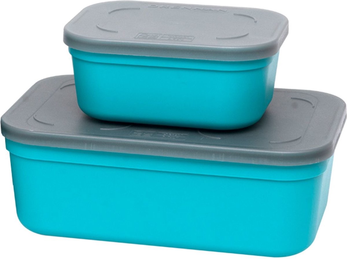 Drennan DMS Bait Seal Box Aqua (zonder gaatjes) - Maat : 1 Pint