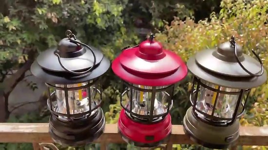 Lot De 5 Lampes Camping LED Portables Avec Crochet - Ampoules Lumineuses Pour Tente, Randonnée, Pêche Et Extérieur