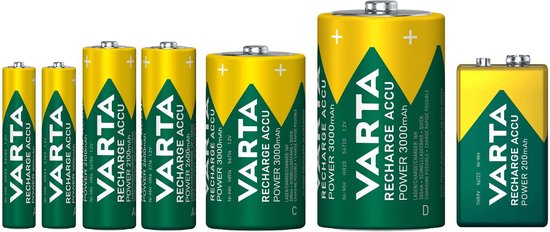 VARTA Recharge Accu Power 1,2V 3000 mAh - 2 Piec…