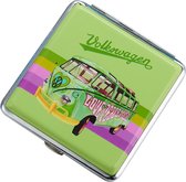 Volkswagen Love Peace Music Sigarettendoosje/houder - Groen - 20 Sigaretten