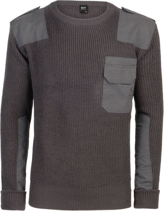 Brandit - Military Sweater/trui - 3XL - Grijs