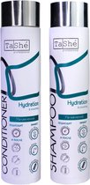 TaShe Professional – Home Line – Set "HYDRATION & SMOOTHING" – Shampoo & Conditioner – 2*300 ml
