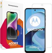 Accezz Screenprotector Geschikt voor Motorola Moto G14 - Accezz Gehard Glas Screenprotector