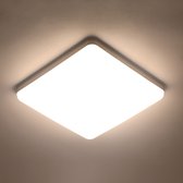 Delaveek-Vierkante Moderne LED Plafondlamp-36W 4050LM-Natuurlijk Wit 4000K-23cm