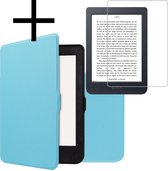 Étui adapté pour Kobo Nia Cover Bookcase Cover Sleep Cover avec protecteur d'écran - Blauw clair