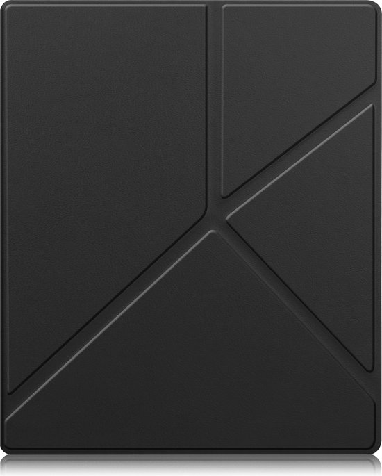 Hoes Geschikt voor Kobo Elipsa 2E Hoesje Bookcase Cover Hoes Trifold Met Screenprotector - Hoesje Geschikt voor Kobo Elipsa 2E Hoes Cover Case - Zwart van Fuctional. — afbeelding 4
