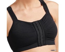 Bonnie Carefix - Kleur: Zwart - Maat: XL Bonnie Carefix - Kleur: Zwart- Maat: XL Ontdek de Genderneutrale Post-Operatieve BH Heeft u een borstvergroting, borstverkleining of borstlift ondergaan? Ondersteuning tijdens uw herstelperiode.