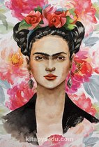 Frida Kahlo Aquarel | Houten Puzzel | 1000 Stukjes | 59 x 44 cm | King of Puzzle