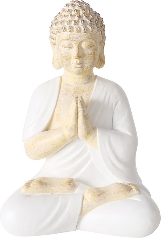 Boeddha - decoratie set - woonaccessoires - Woning decoratie - Woninginrichting - Dhyana Mudra - Woondecoratie - Boeddha Beelden - Mudra - Abhaya Mudra