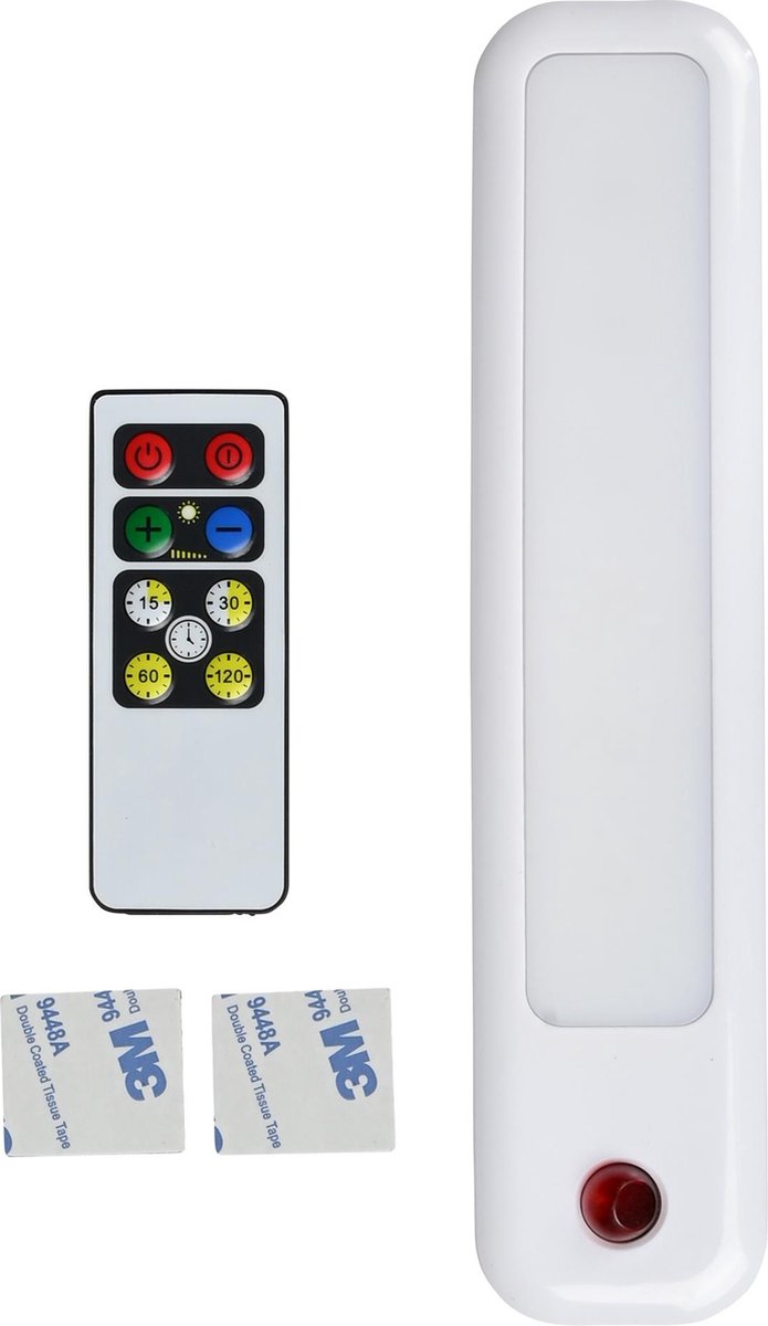 Benson LED lichtbalk wit afstandsbediening timerfunctie 21 5 cm