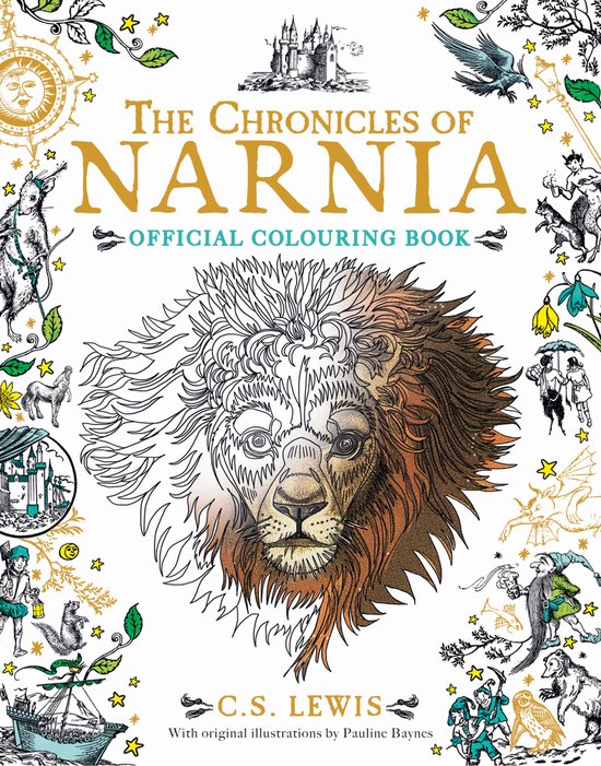 Chronicles Of Narnia Colouring Book - cover