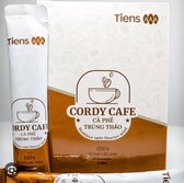 Tiens CordyCafe Robust -Food Supplement in a form of beverage with coffee bean extract, Cordyseps sinensis and calsium (12 sachets *16 gr)