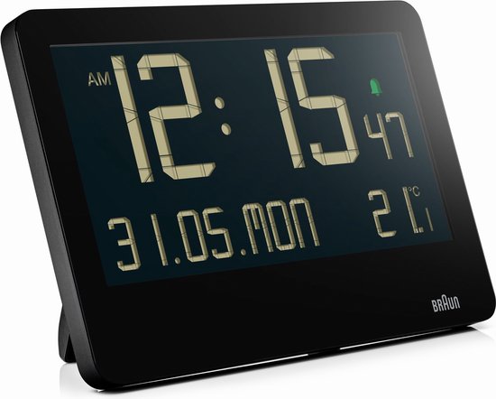 Karlsson Wandklok Little Big Time Mini - Zwart