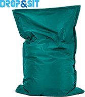 Pouf Drop & Sit Nylon - Smaragd - 100 x 150 cm - intérieur et extérieur