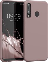 kwmobile coque de téléphone compatible avec Huawei P30 Lite - Coque pour smartphone - Coque arrière en vieux rose clair