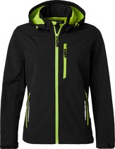 Top Swede 352 (V) Hooded Softshell-Zwart-XS