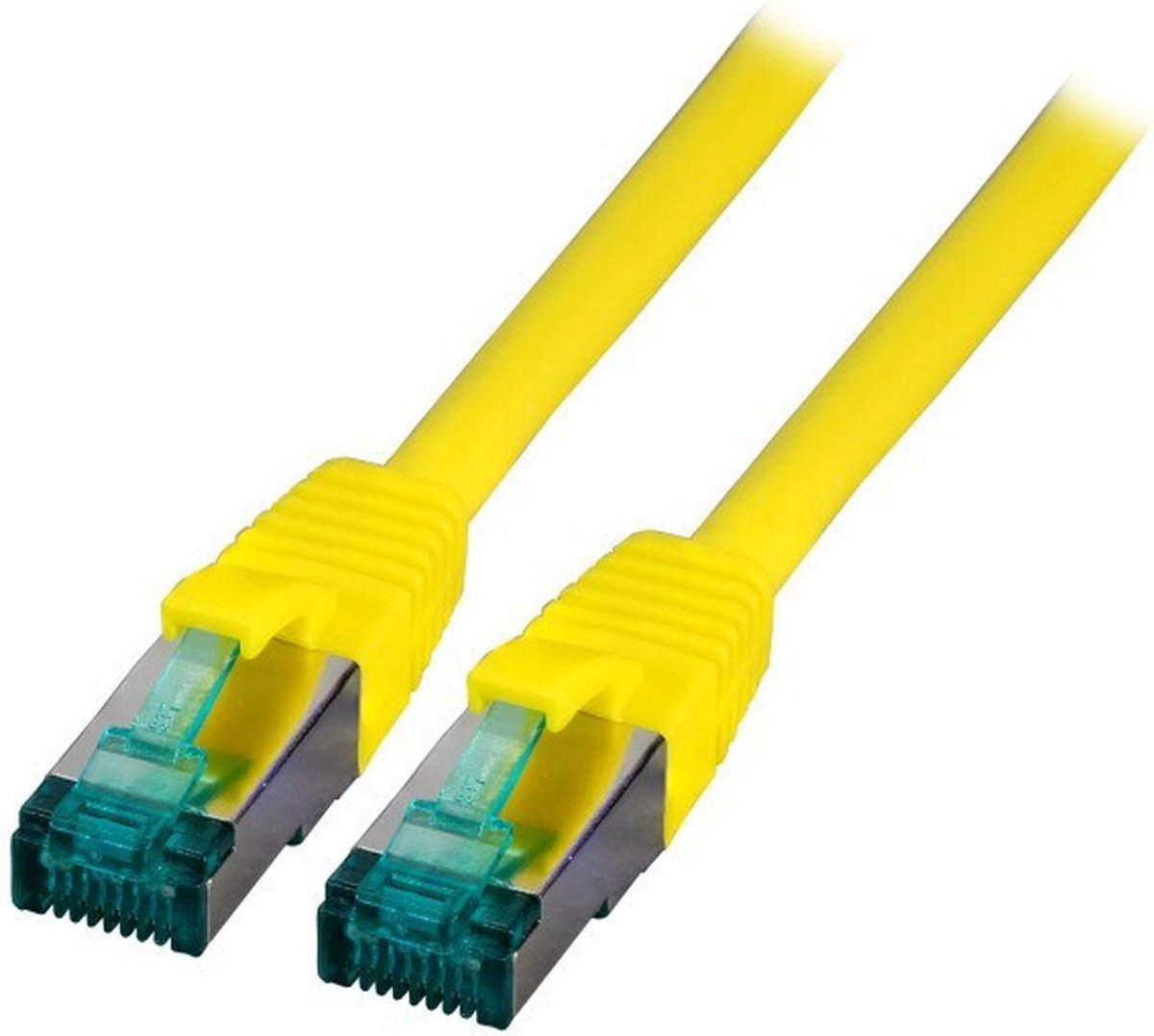 EFB RJ45 Patchkabel S/FTP, Cat.6A, LSZH, 25m, geel