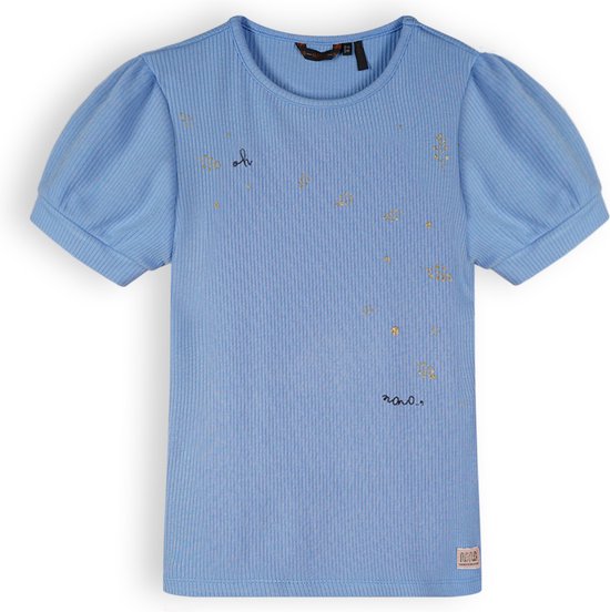 NONO - T-Shirt Kyoto - Provence Blue - Maat 122-128