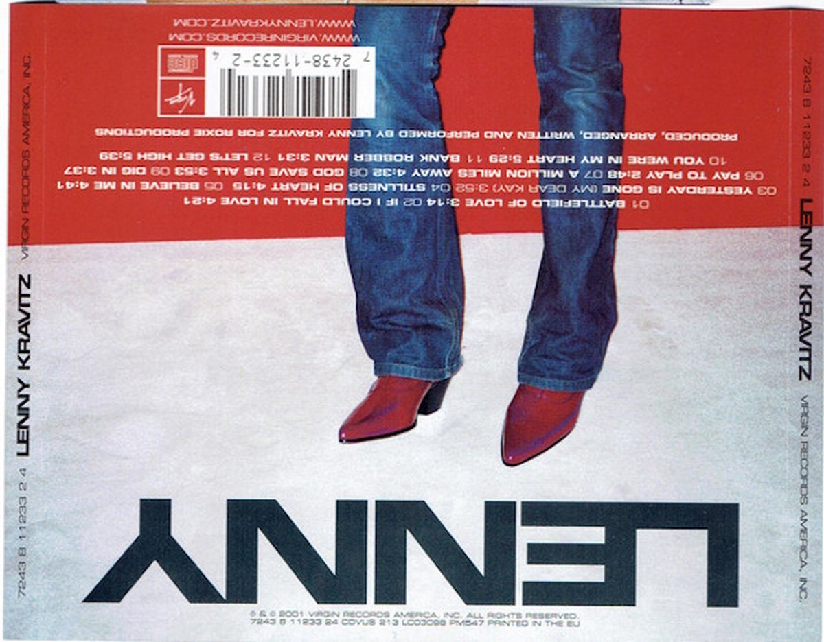 Lenny Kravitz Lenny - Rock CD met nummers als Dig In - 2005 | bol