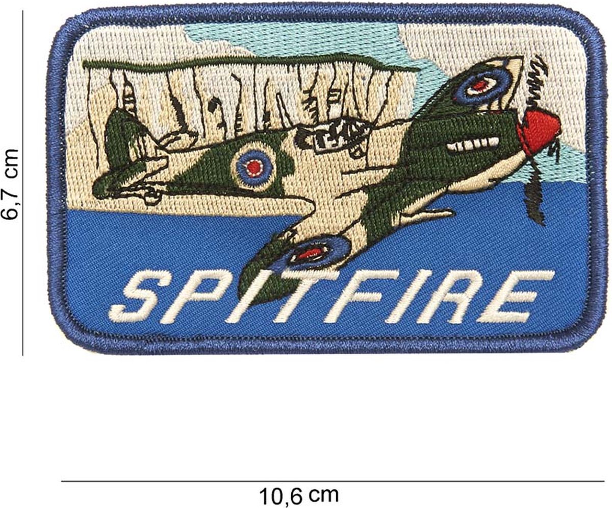 Embleem stof Spitfire