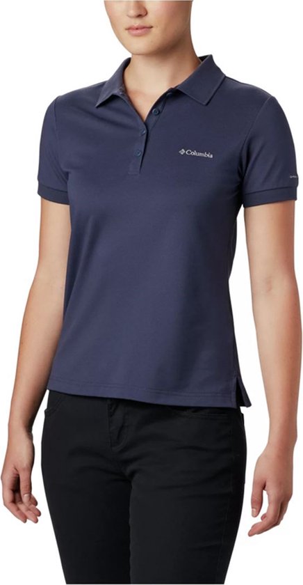 Columbia Lakeside Trail Solid Pique Dames Polo Nocturnal L