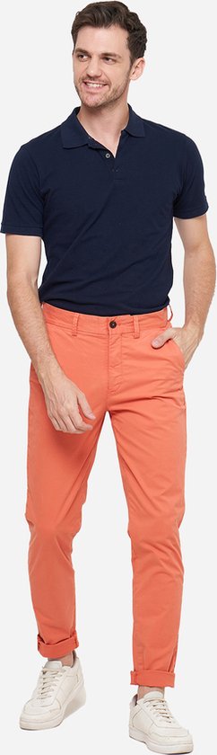 Mr Jac - Broek - Heren - Slim fit - Chino - Garment Dyed - Pima Katoen