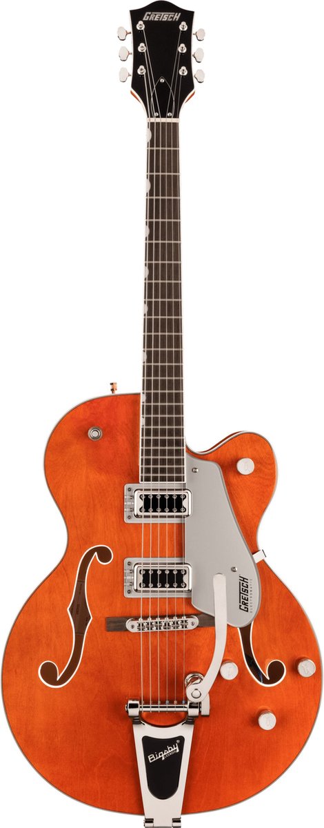 Gretsch G5420T Electromatic Classic Hollowbody SC Bigsby Orange Stain semi-akoestische gitaar