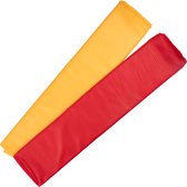 Vlaggenstof geel - rood - SPANJE - 500 x 150 cm van elke kleur