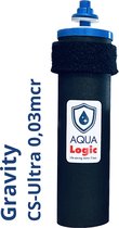 AQUA Logic - Zwaartekracht Waterfilterelement - Gravity - CS-Ultra - 0,03mcr - Universeel