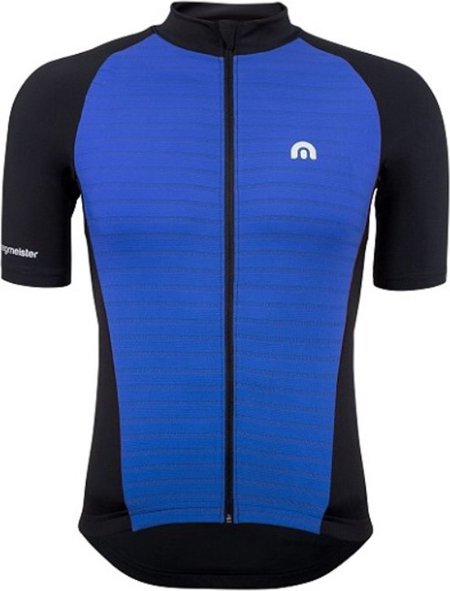 Megmeister Jersey Plain Stripe Cosmic Blue-XL