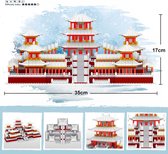 Lezi Epang Palace (in the snow) - Nanoblocks / miniblocks - Bouwset / 3D puzzel - 4159 bouwsteentjes - Lezi LZ8224
