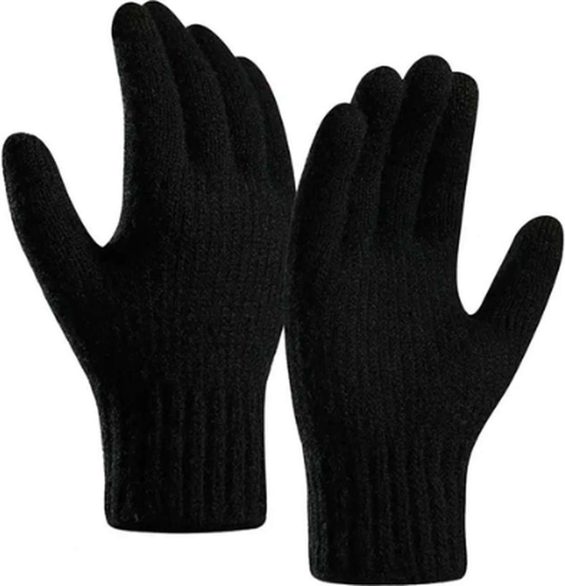 Touchscreen Handschoenen Heren - Winter handschoenen - Heren handschoenen - Wanten - Touchscreen - Zwart